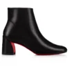 Jane Booty – niskie buty 55 mm – skóra cielęca – czarne – damskie Jane Booty – niskie buty 55 mm – skóra cielęca – czarne – damskie