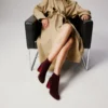 Jane Booty – niskie buty 85 mm – Veau Velours – Amara – damskie Jane Booty – niskie buty 85 mm – Veau Velours – Amara – damskie