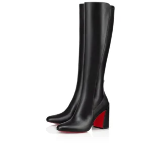 Jane Botta – buty na obcasie 85 mm – skóra cielęca i skóra nappa – czarne – damskie Jane Botta – buty na obcasie 85 mm – skóra cielęca i skóra nappa – czarne – damskie
