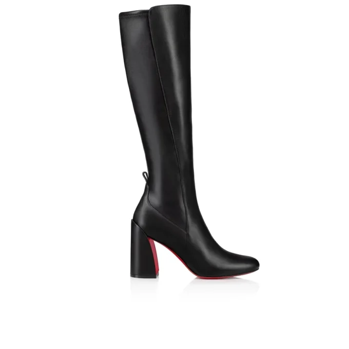 Jane Botta – buty na obcasie 85 mm – skóra cielęca i skóra nappa – czarne – damskie
