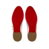 Jane Fille – baleriny – laminowana skóra nappa – srebrne – dzieci