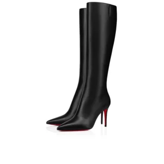 Kate Botta – buty na obcasie 85 mm – skóra cielęca – czarne – damskie Kate Botta – buty na obcasie 85 mm – skóra cielęca – czarne – damskie