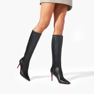 Kate Botta – buty na obcasie 85 mm – skóra cielęca – czarne – damskie Kate Botta – buty na obcasie 85 mm – skóra cielęca – czarne – damskie