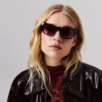 Kate Lb0019 – okulary przeciwsłoneczne – acetat – czarny dym