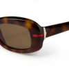 Kate Lb0025 – okulary przeciwsłoneczne – acetat – ciemny kolor Havana