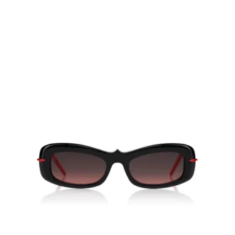 Kate Lb0025 – okulary przeciwsłoneczne – acetat – czarny dym
