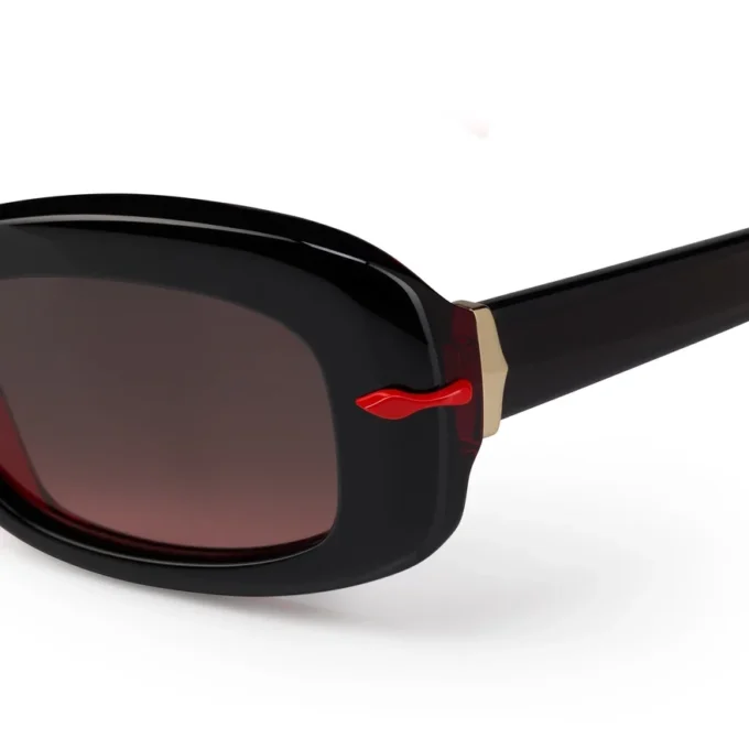 Kate Lb0025 – okulary przeciwsłoneczne – acetat – czarny dym Kate Lb0025 – okulary przeciwsłoneczne – acetat – czarny dym