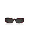 Kate Lb0025 – Okulary przeciwsłoneczne – Acetat – Czerwona Havana
