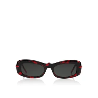 Kate Lb0025 – Okulary przeciwsłoneczne – Acetat – Czerwona Havana