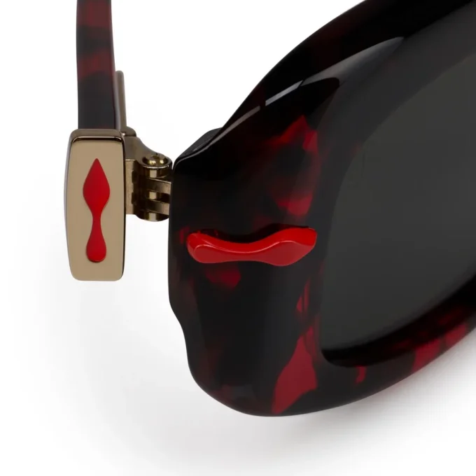 Kate Lb0025 – Okulary przeciwsłoneczne – Acetat – Czerwona Havana