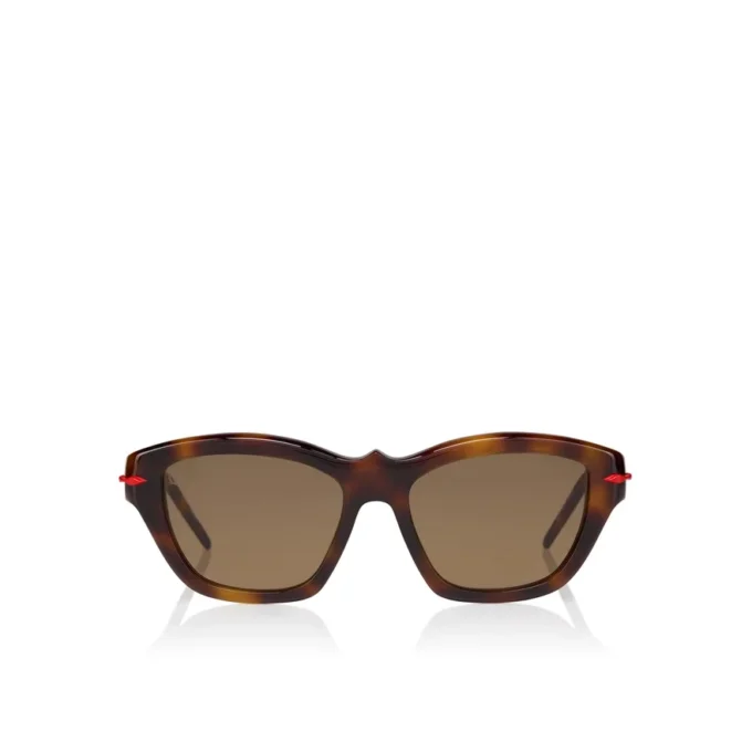 Kate Lb0026 – okulary przeciwsłoneczne – acetat – ciemny kolor Havana