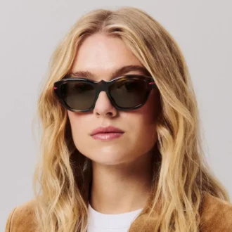 Kate Lb0026 – okulary przeciwsłoneczne – acetat – ciemny kolor Havana
