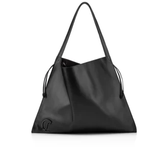 Le 54 – torba Typu Tote – skóra nappa i skóra cielęca – czarna