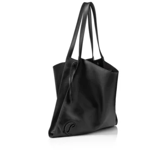 Le 54 – torba Typu Tote – skóra nappa i skóra cielęca – czarna