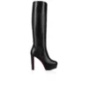 Loo Botta Alta – buty na obcasie 130 mm – skóra cielęca – czarne – damskie