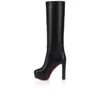 Loo Botta Alta – buty na obcasie 130 mm – skóra cielęca – czarne – damskie Loo Botta Alta – buty na obcasie 130 mm – skóra cielęca – czarne – damskie