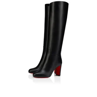 Loo Botta – buty na obcasie 85 mm – skóra cielęca – czarne – damskie Loo Botta – buty na obcasie 85 mm – skóra cielęca – czarne – damskie