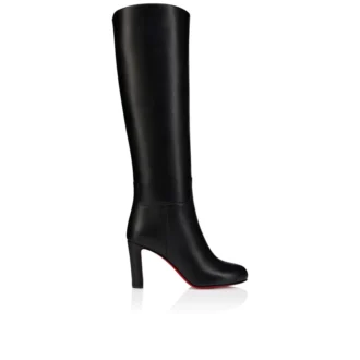 Loo Botta – buty na obcasie 85 mm – skóra cielęca – czarne – damskie Loo Botta – buty na obcasie 85 mm – skóra cielęca – czarne – damskie