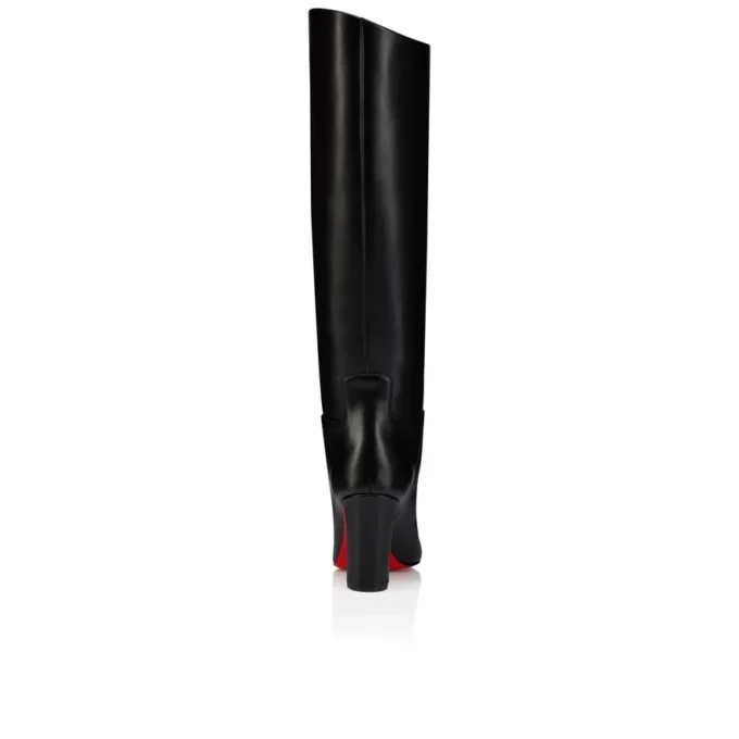Loo Botta – buty na obcasie 85 mm – skóra cielęca – czarne – damskie Loo Botta – buty na obcasie 85 mm – skóra cielęca – czarne – damskie