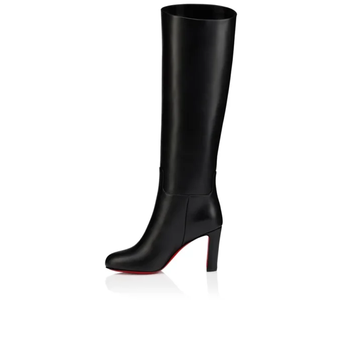 Loo Botta – buty na obcasie 85 mm – skóra cielęca – czarne – damskie Loo Botta – buty na obcasie 85 mm – skóra cielęca – czarne – damskie