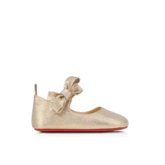 Lou Babe – baleriny – lureks – złoto – niemowlęta