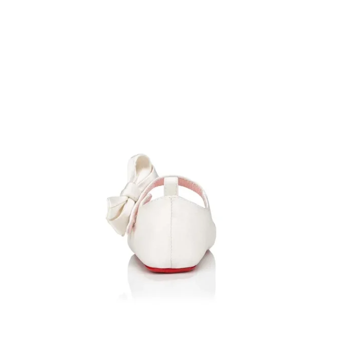 Lou Babe – baleriny – satyna krepowa – Bianco – Baby Lou Babe – baleriny – satyna krepowa – Bianco – Baby