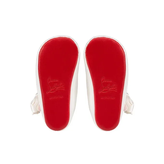 Lou Babe – baleriny – satyna krepowa – Bianco – Baby Lou Babe – baleriny – satyna krepowa – Bianco – Baby