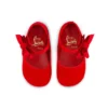 Lou Babe – Baleriny – satyna krepowa – Loubi – dla niemowląt Lou Babe – Baleriny – satyna krepowa – Loubi – dla niemowląt