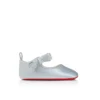 Lou Babe – baleriny – satyna krepowa – pastelowy błękit – niemowlęce Lou Babe – baleriny – satyna krepowa – pastelowy błękit – niemowlęce