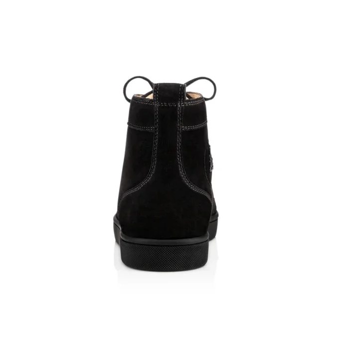 Lou Spikes – wysokie Sneakersy – zamsz i kolce – czarne – męskie Lou Spikes – wysokie Sneakersy – zamsz i kolce – czarne – męskie