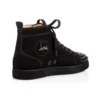 Lou Spikes – wysokie Sneakersy – zamsz i kolce – czarne – męskie Lou Spikes – wysokie Sneakersy – zamsz i kolce – czarne – męskie