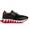 Loubishark – Sneakersy – skóra cielęca i zamsz cielęcy – czarne – damskie Loubishark – Sneakersy – skóra cielęca i zamsz cielęcy – czarne – damskie