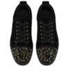 Louis Junior P Pik Pik Strass – Sneakersy – zamsz cielęcy – czarny – męskie
