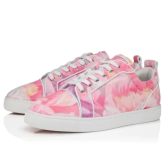 Louis Junior – Sneakersy – Chińska tkanina z nadrukiem piwonii – Wielokolorowe – Męskie Louis Junior – Sneakersy – Chińska tkanina z nadrukiem piwonii – Wielokolorowe – Męskie