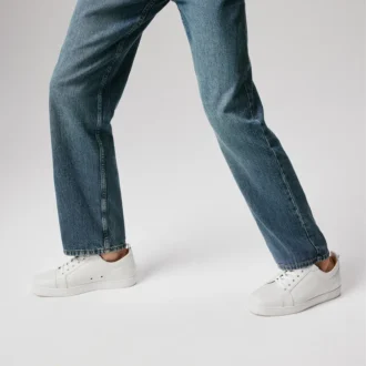 Louis Junior – Sneakersy – skóra cielęca – białe – męskie Louis Junior – Sneakersy – skóra cielęca – białe – męskie