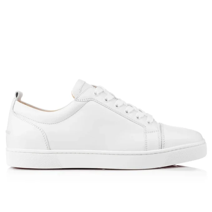 Louis Junior – Sneakersy – skóra cielęca – białe – męskie Louis Junior – Sneakersy – skóra cielęca – białe – męskie