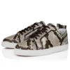 Louis Junior – Sneakersy – skóra pytona – Roccia – mężczyźni Louis Junior – Sneakersy – skóra pytona – Roccia – mężczyźni