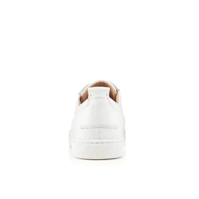 Louis Junior Spikes – Sneakersy – skóra cielęca i kolce – białe – męskie Louis Junior Spikes – Sneakersy – skóra cielęca i kolce – białe – męskie