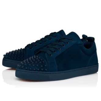 Louis Junior Spikes – Sneakersy – zamsz cielęcy i kolce – Last Night – mężczyźni Louis Junior Spikes – Sneakersy – zamsz cielęcy i kolce – Last Night – mężczyźni