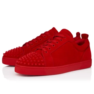 Louis Junior Spikes – Sneakersy – zamsz cielęcy i kolce – Loubi – mężczyźni Louis Junior Spikes – Sneakersy – zamsz cielęcy i kolce – Loubi – mężczyźni