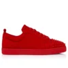 Louis Junior Spikes – Sneakersy – zamsz cielęcy i kolce – Loubi – mężczyźni