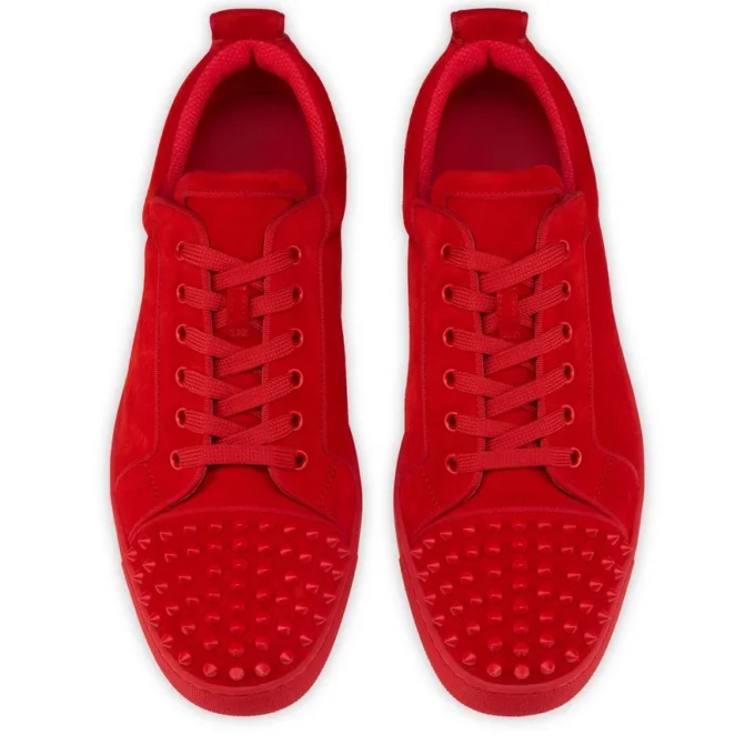 Louis Junior Spikes – Sneakersy – zamsz cielęcy i kolce – Loubi – mężczyźni