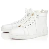 Louis – wysokie Sneakersy – skóra cielęca – białe – męskie Louis – wysokie Sneakersy – skóra cielęca – białe – męskie