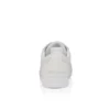 Louise Junior Perla – Sneakersy – satyna krepowa, skóra cielęca i perły – białe – damskie Louise Junior Perla – Sneakersy – satyna krepowa, skóra cielęca i perły – białe – damskie