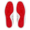 Louise Junior Perla – Sneakersy – satyna krepowa, skóra cielęca i perły – białe – damskie Louise Junior Perla – Sneakersy – satyna krepowa, skóra cielęca i perły – białe – damskie