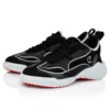 Mara – Sneakersy – zamsz cielęcy, skóra nappa jagnięca i siateczka – czarne – damskie Mara – Sneakersy – zamsz cielęcy, skóra nappa jagnięca i siateczka – czarne – damskie