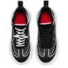 Mara – Sneakersy – zamsz cielęcy, skóra nappa jagnięca i siateczka – czarne – damskie Mara – Sneakersy – zamsz cielęcy, skóra nappa jagnięca i siateczka – czarne – damskie