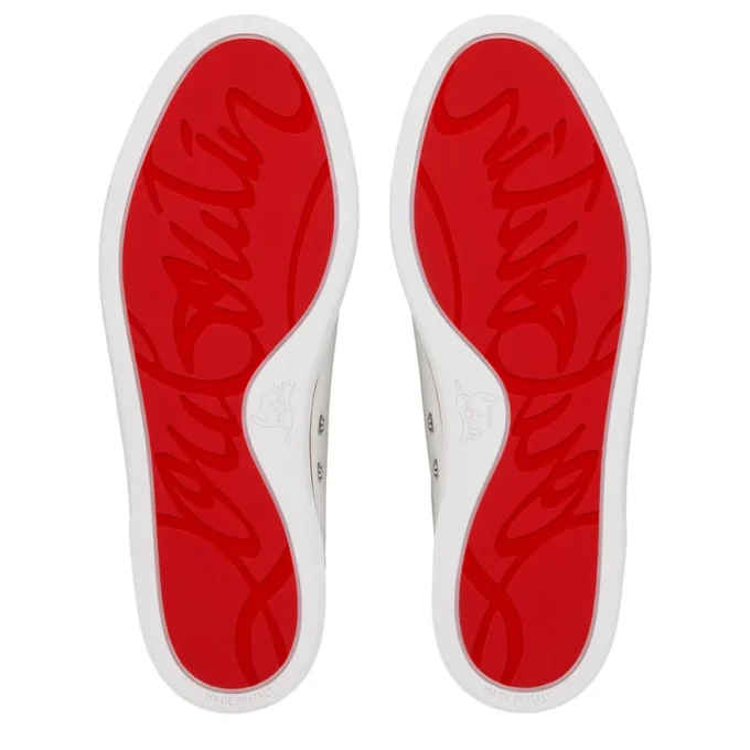 Marcontonio – Sneakersy – skóra cielęca – białe – męskie