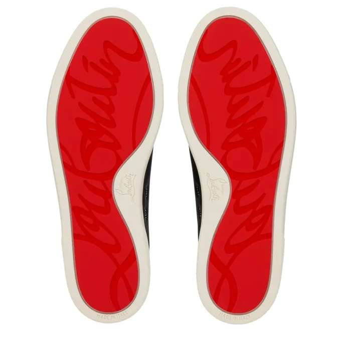 Marcontonio – Sneakersy – skóra cielęca – czarne – męskie