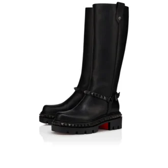 Marinetta Pyraclou – buty – woskowana skóra cielęca – czarne – damskie Marinetta Pyraclou – buty – woskowana skóra cielęca – czarne – damskie